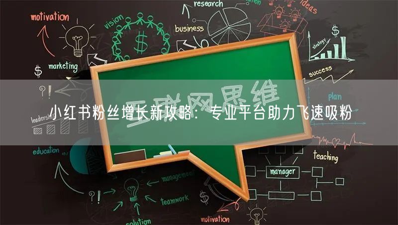 小红书粉丝增长新攻略：专业平台助力飞速吸粉