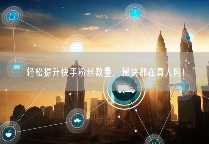 轻松提升快手粉丝数量，秘诀都在真人网！