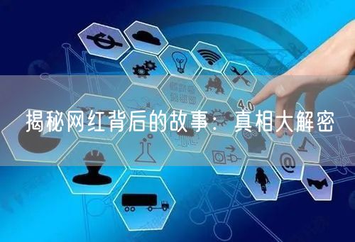揭秘网红背后的故事：真相大解密