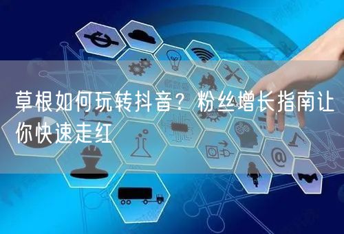 草根如何玩转抖音？粉丝增长指南让你快速走红