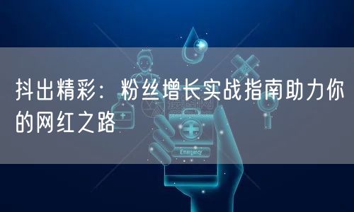 抖出精彩：粉丝增长实战指南助力你的网红之路