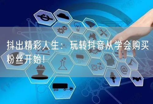 抖出精彩人生：玩转抖音从学会购买粉丝开始！