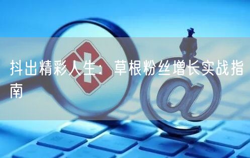 抖出精彩人生：草根粉丝增长实战指南