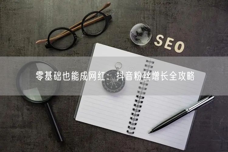 零基础也能成网红：抖音粉丝增长全攻略